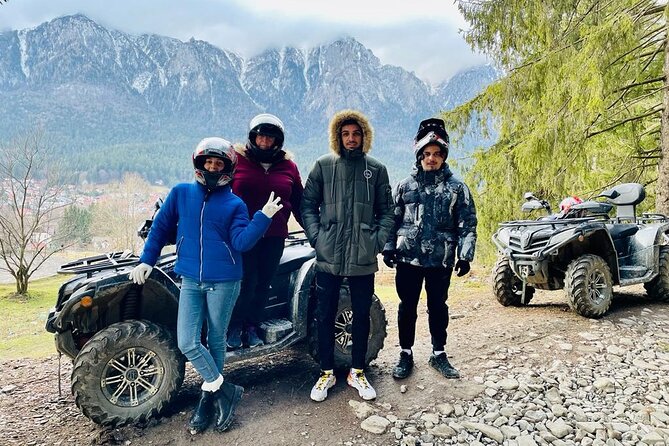 1 Day ATV Tour in Carpathian Mountains - Bran Castle stop: the Dracula reference, minus the bus crowd