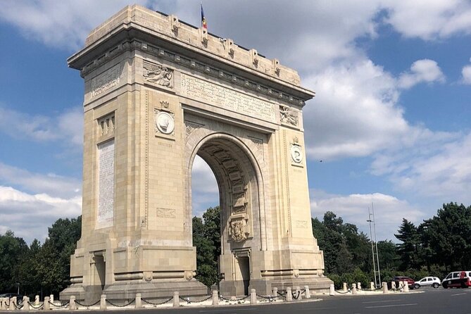 2h Bucharest Private Tour by Car - Stop 4 to 6: Triumph Arch, House of the Free Press, and Calea Victoriei