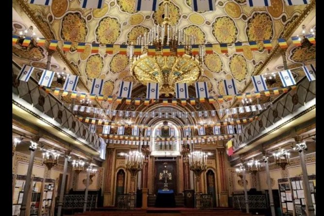 4h Jewish Legacy in Bucharest - Private Tour by Car and Walking - Stop 1: The Choral Temple and what a restored synagogue still living means