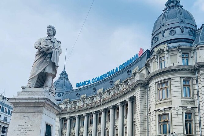 8h Bucharest full-day Tour, Parliament and Top Attraction, Privat - Romanian Athenaeum: a 1-hour cultural reset