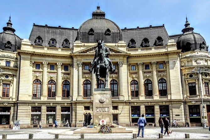 8h Bucharest full-day Tour, Parliament and Top Attraction, Privat - Old Town (Lipscani) walking time: where you feel daily Bucharest