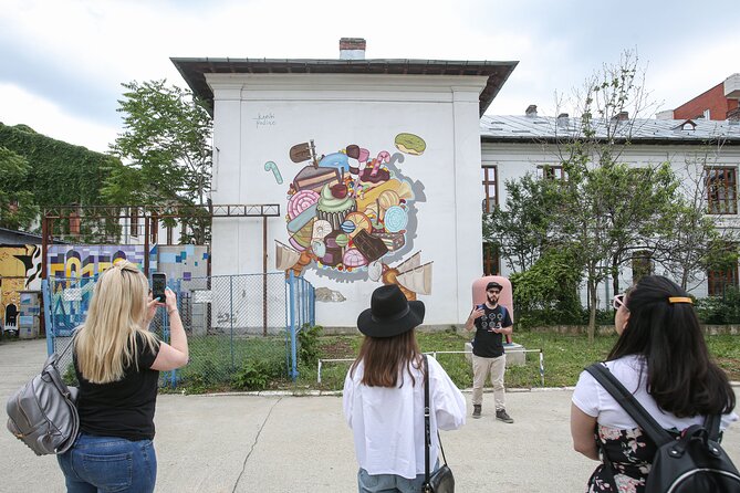 Alternative Bucharest Walking Tour - Memorialul Renasterii: the square where street art meets meaning