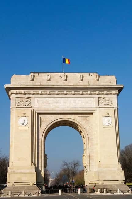 Bucharest: Arch of Triumph Entry Ticket - Up to the upper platform: where Bucharest shows off