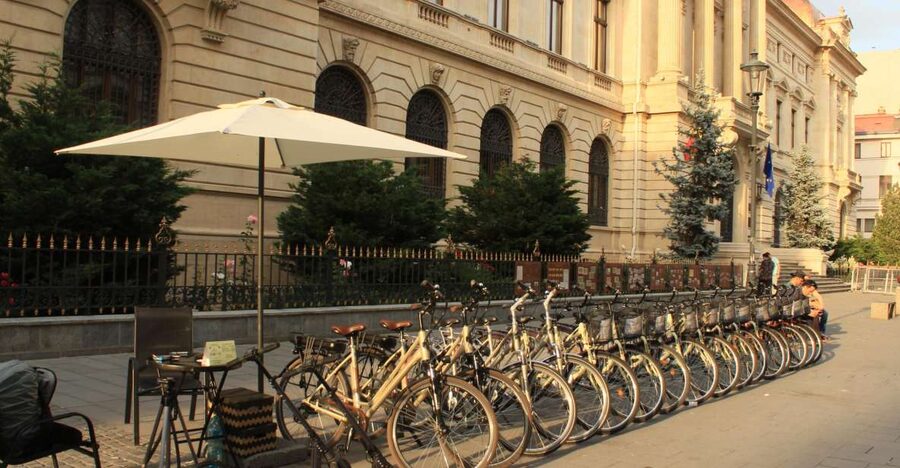 Bucharest Bike Rentals - Parks, Gardens, and Forested Neighborhood Feel