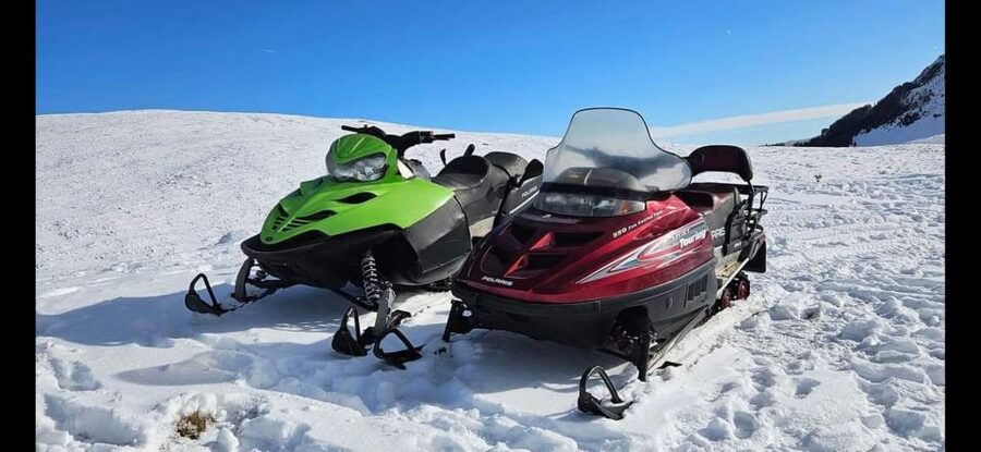 Bucharest: Carpathian Snowmobile / ATV Adventure Tour - Azuga Snowmobile or ATV: Easy Riding With Real Winter Fun