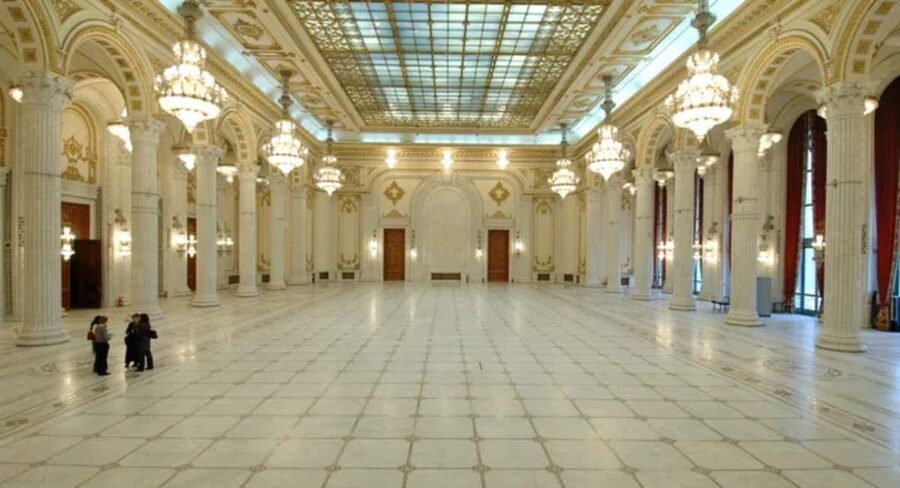 Bucharest: Cathedral of Salvation & Parliament Tour - Palace of the Parliament: scale, materials, and the story behind the building