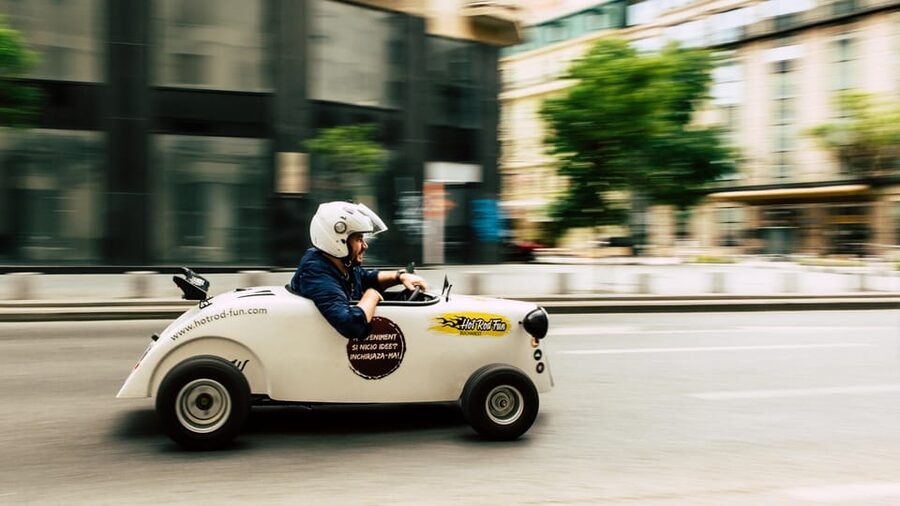 Bucharest: City Tour by a Mini Hot Rod - The Practice Run: Build Confidence Before Main Roads