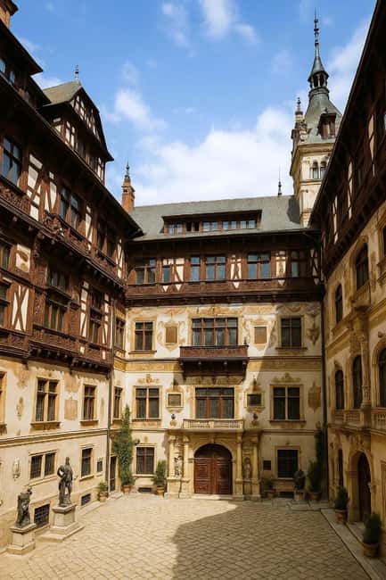 Bucharest : Dracula Castle, Peleș Castle & Brașov Day Trip - Live guide storytelling: the names to look for, and why it helps