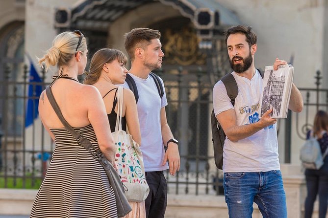 Bucharest Must See Walking Tour - A University-area cafe stop with included coffee and Romanian cakes