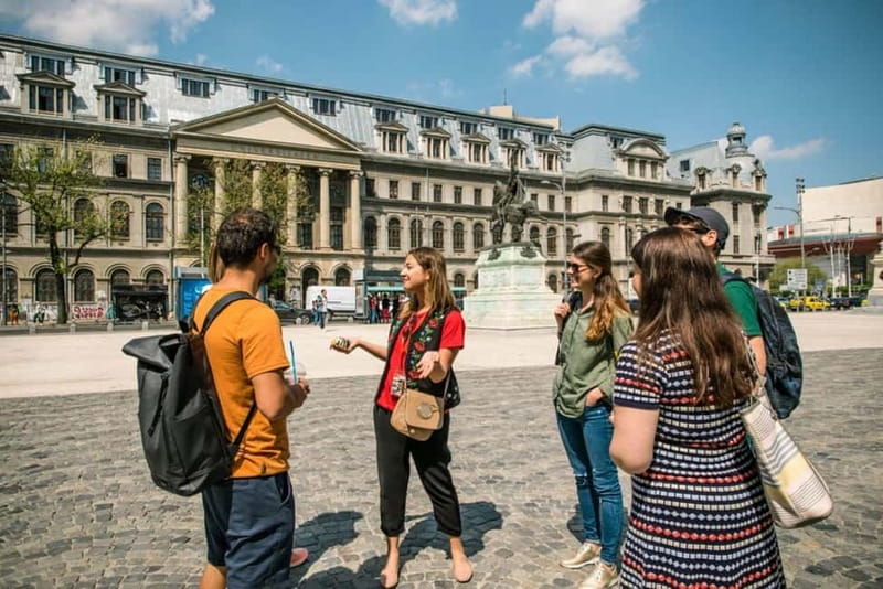 Bucharest Old Town Hidden Gems: Legends & Laneways Tour - Meeting at University Square: The Walk Starts Already in Story Mode