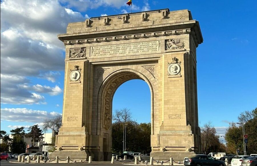 Bucharest Panoramic City Tour & Street Food - Parliament Palace area and the heavy weight of “power architecture”