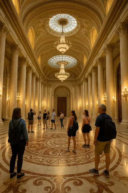 Bucharest: Parliament, Ceausescu House & Village Museum Tour - Palace of the Parliament: the world’s biggest flex, explained