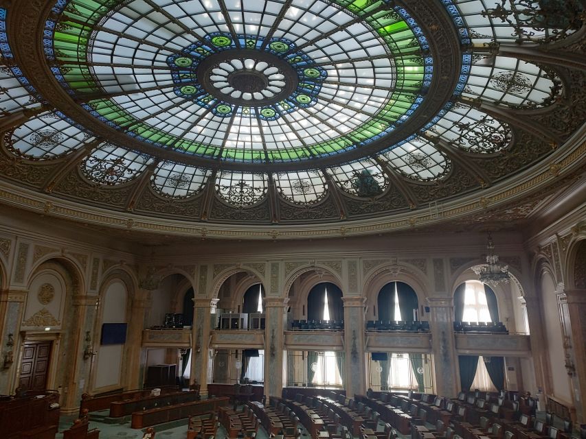 Bucharest: Parliament Senate Entry Tickets and Guided Tour - The Plenary Hall stop: why the main Senate room lands