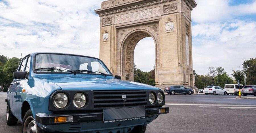 Bucharest: Private Communist Tour in a Romanian Vintage Car - Smaller landmarks with bigger meaning: Casa Radio, Fântână, and Academia Română