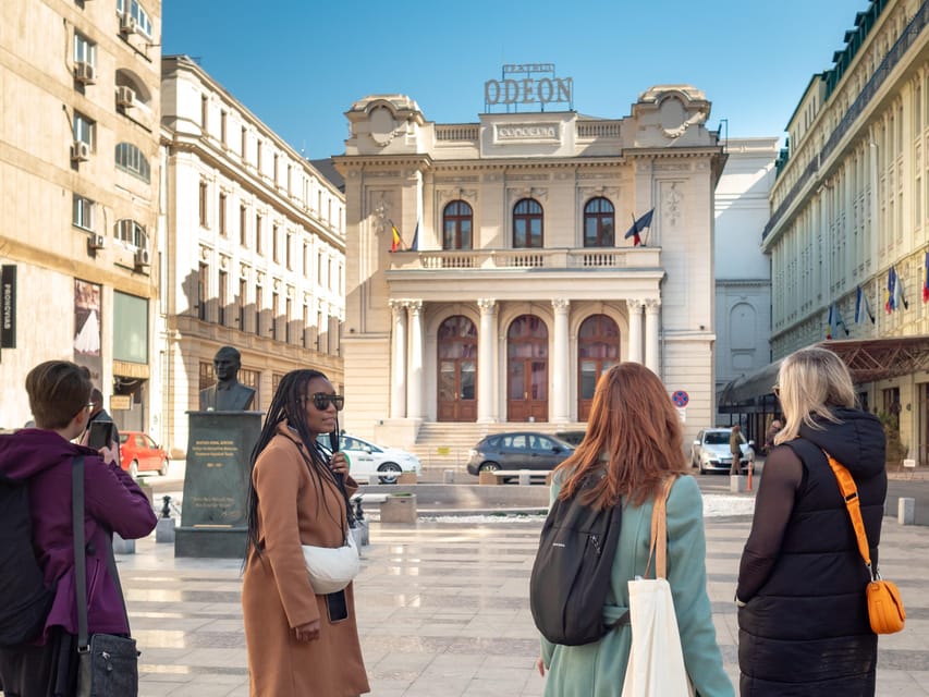 Bucharest: Small Group History, Art & Secrets Tour - Meeting the Purple Umbrella at the Romanian Athenaeum