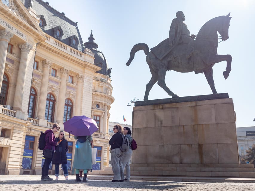 Bucharest: Small Group History, Art & Secrets Tour - Royal Palace and Revolution Square: where power changed hands