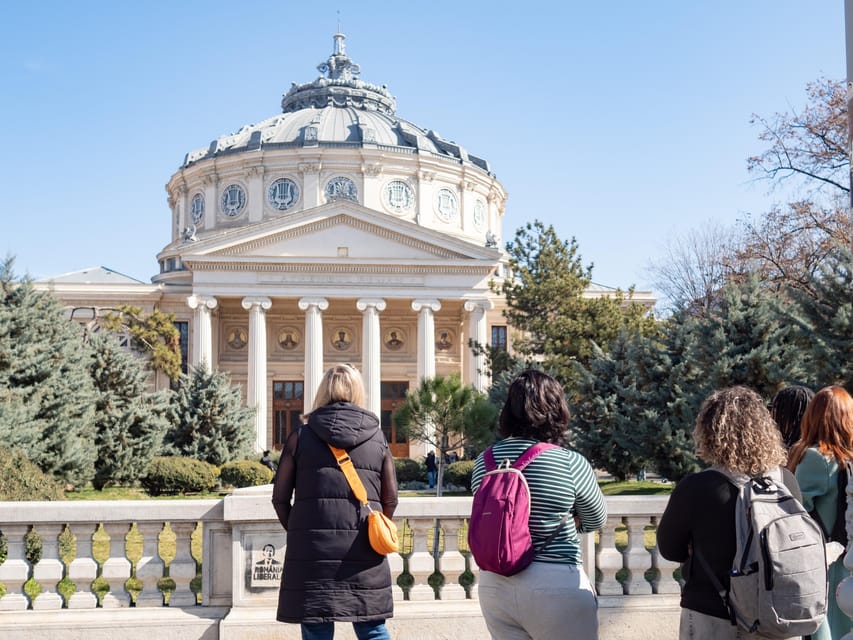 Bucharest: Small Group History, Art & Secrets Tour - Romanian Athenaeum: Bucharest’s cultural “opening scene”