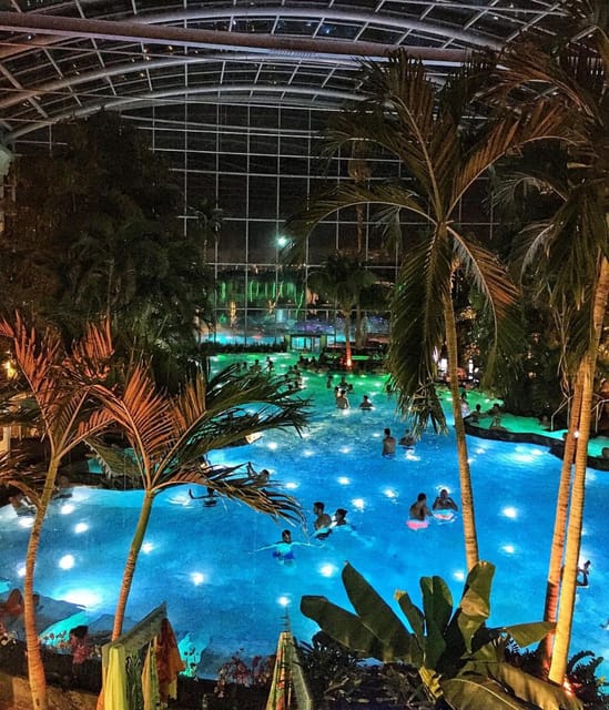 Bucharest: Therme Spa Night Experience with Transfer - Palm vs. Galaxy: pick your mood, not just your pools
