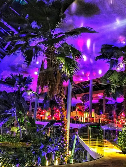 Bucharest: Therme Spa Night Experience with Transfer - Food and drinks: budget it, but don’t fear it