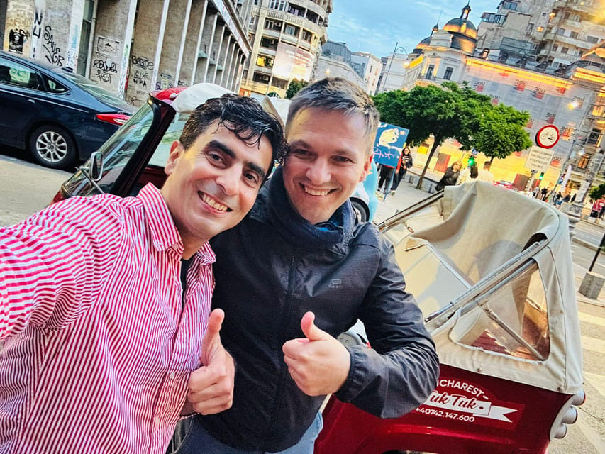 Bucharest Tuk Tuk City Tour - Guides make the difference: Alin’s humor and Claudio’s standout energy