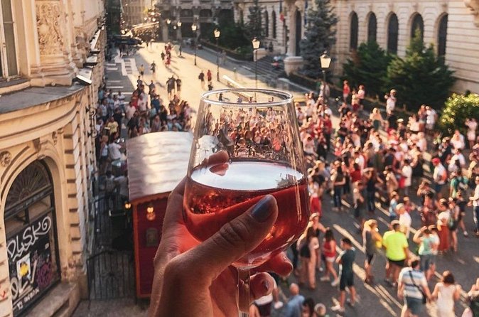Bucharest VIP Bar Crawl in Lipscani 'Old Town' - Upscale bars and a rooftop terrace finish