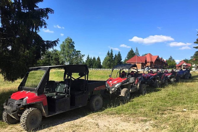 Carpathian mountains Snowmobile, ATV or Buggy tour in one day - The driving license rule is not a formality
