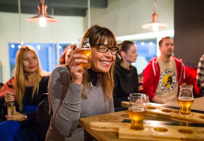 Explore Bucharest: Beer & History Tour - Amzei Market merdenea: the snack that sets the tone