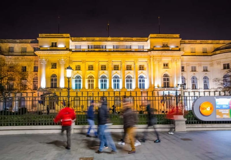 Explore Bucharest: Beer & History Tour - Romanian Athenaeum: guided sightseeing with a beer-tour mindset