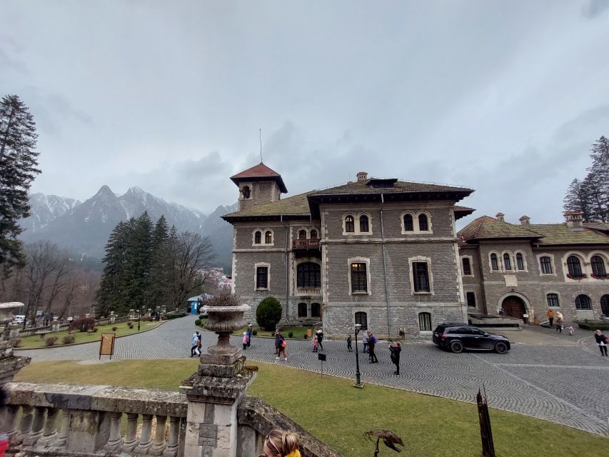 From Brasov 3 castles : Peles , Bran , Cantacuzino - Cantacuzino Castle: the 1911 Neo-Romanian set from Wednesday