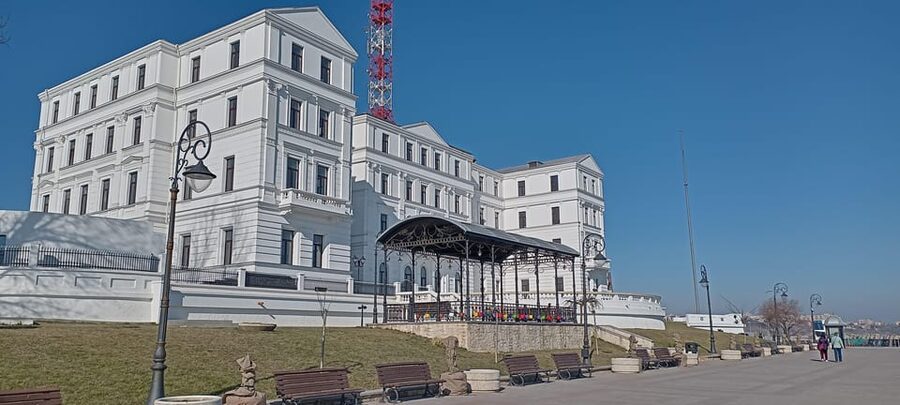 From Bucharest: Black Sea Constanța Day Tour - Art Nouveau on the seafront: the Casino building you’ll recognize