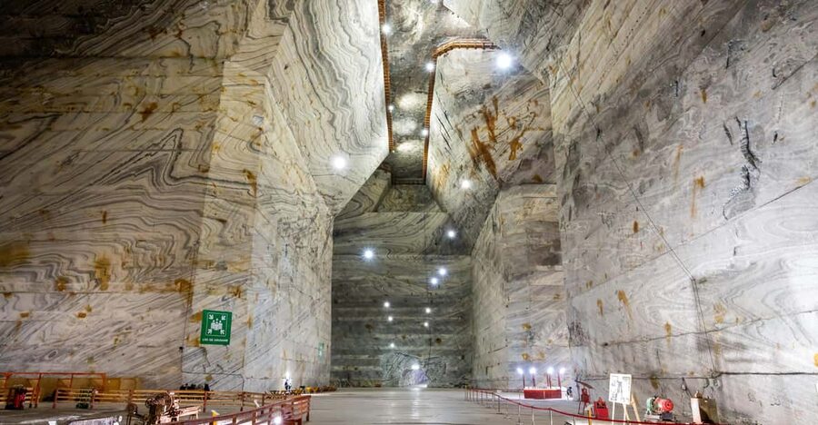 From Bucharest: Largest Salt Mine In Europe and Peles Castle - Slănic Prahova Salt Mine: Underground Scale, Salt Air, and the Human Story