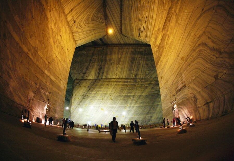 From Bucharest: Slănic Prahova Salt Mine Ticket and Transfer - The Underground Highlights: Salt Lake, Waterfall, and Giant Chamber Views