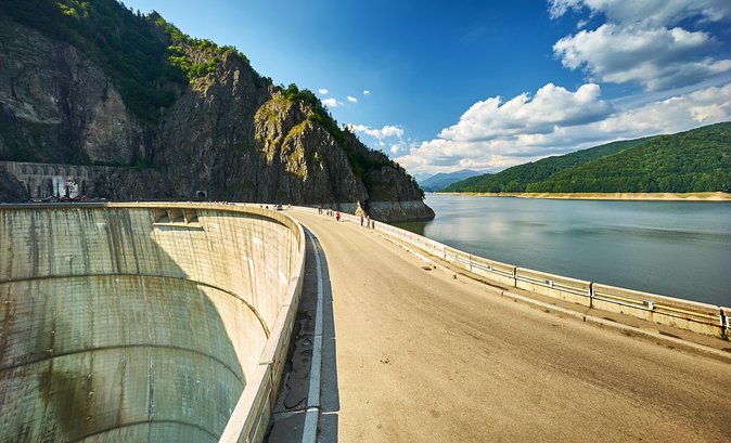 From Bucharest: Top Gear Road - Transfăgărășan Highway Day Trip - Vidraru Dam: Romania’s giant hydro wall with mountain air