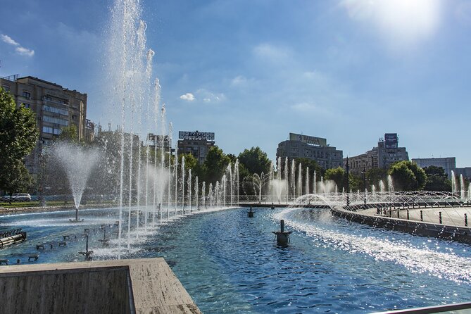 Guided Walking Tour of Historical Bucharest - Unirii Square and Unirii Boulevard: the view that makes Bucharest feel dramatic