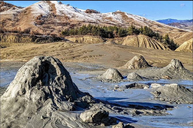 Muddy Volcanoes & Salt Mine - Private Tour - Private Pickup and the Comfort of a Wi-Fi Vehicle