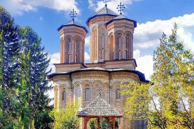 Mystical Monasteries, Dracula's Tomb and Mogosoaia Lake Palace - Private Tour - University Square and the quick Bucharest warm-up