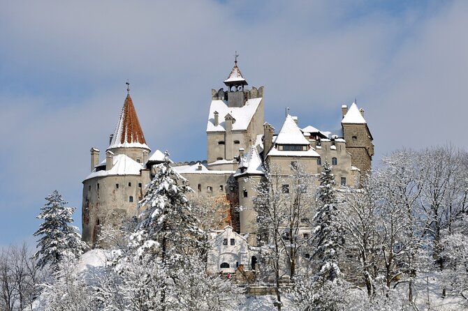 One Day Private Tour into Transylvania - The Bran Dracula Castle Stair Test