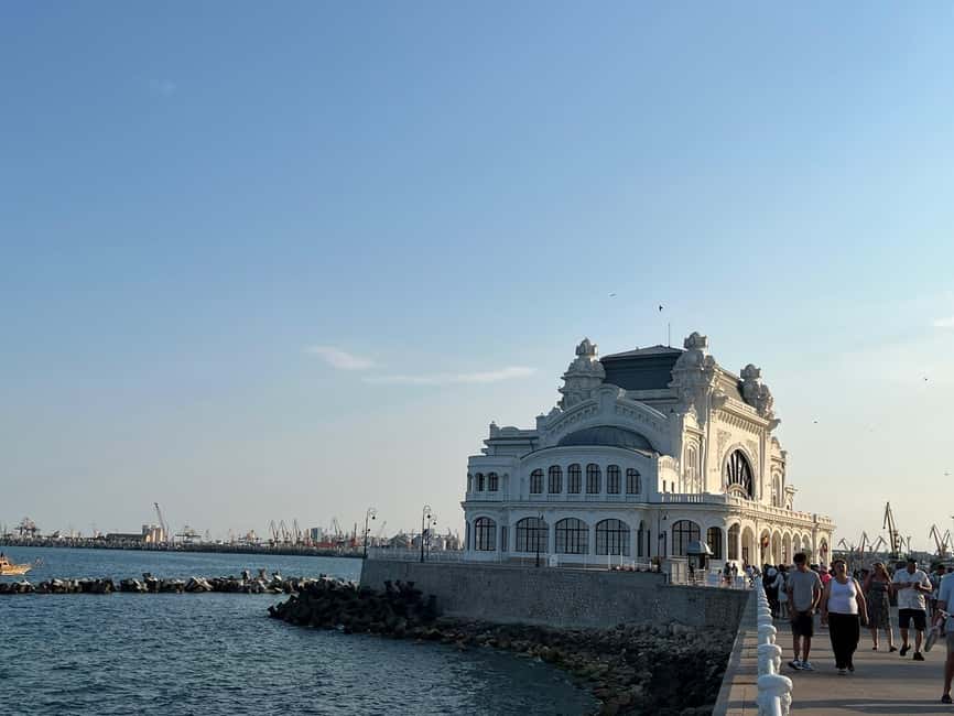 Private Bucharest Tour: Discover Constanța & Black Sea Coast - Mamaia Beach Time: The Pearl of the Black Sea