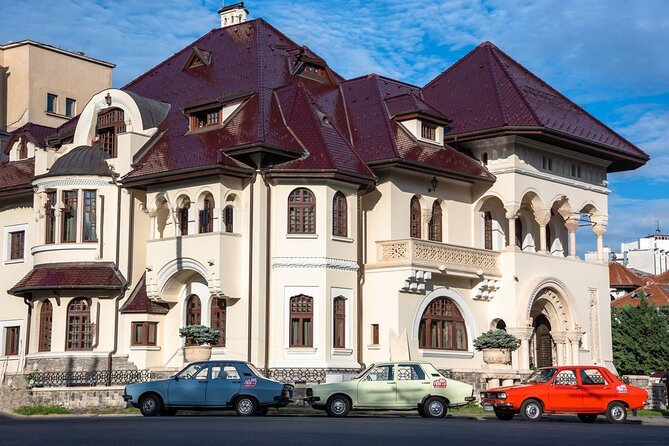 Private: RedPatrol Bucharest Contrasts Tour in a Vintage Car - Cotroceni Palace’s gardens: the belle époque vibe in Modern Monarchy times