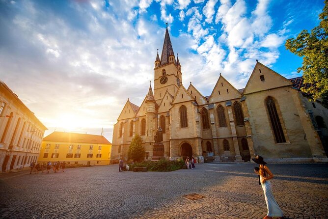 Sibiu City Tour - Private Day Trip from Bucharest - Piata Mare in Sibiu: the Old Town square that rewards lingering