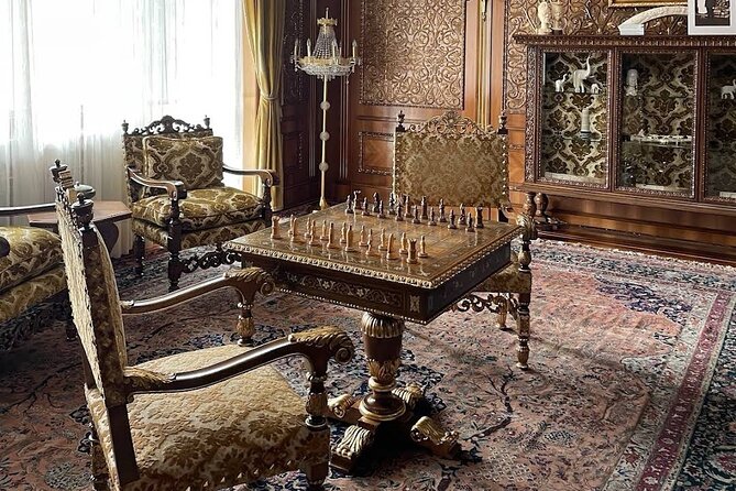 Skip-the-line tickets to Ceausescu Mansion - Guided Tour - Cinema, heated pool, sauna, and spa: the private life built for comfort