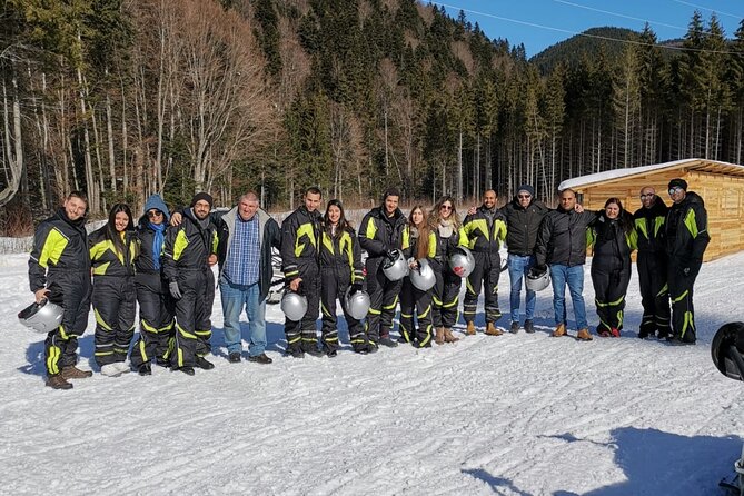 SnowMobiles Tour in Carpathian Mountains - From Bucharest to the Carpathians by Snowmobile and Castle Day
