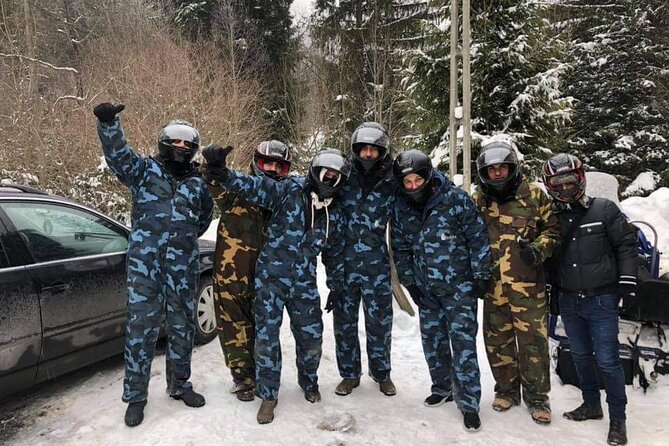 SnowMobiles Tour in Carpathian Mountains - What an air-conditioned transfer adds to a winter day