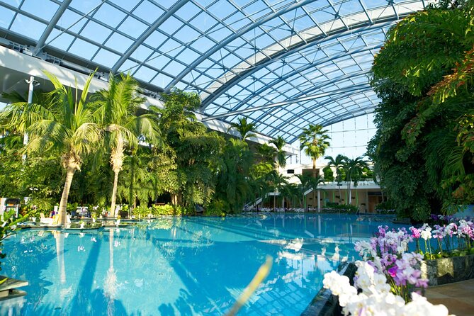 Therme-entrance ticket and transfer pick-up/drop-off Bucharest - Therme Bucuresti is a world inside Bucharest’s half-day window