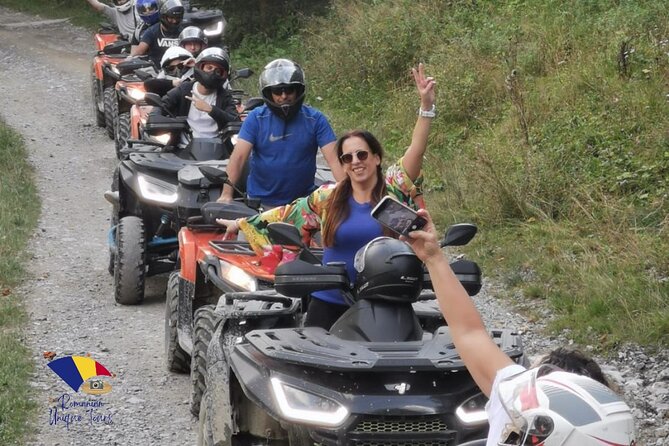 Triumph Arch, Paltinu Dam, Doftana, Small Group ATV Tour - The Romania-Through-Story Angle: Guides Like Aidan and Idan
