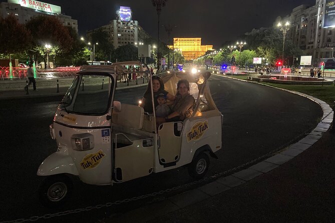 Tuk Tuk Bucharest Private Tour - Unique Experience. - Palatul CEC: the first big photo stop with instant wow-factor